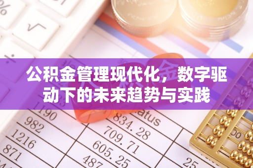 利通公积金管理现代化，数字驱动下的未来趋势与实践