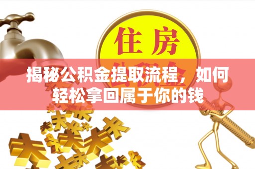利通揭秘公积金提取流程，如何轻松拿回属于你的钱