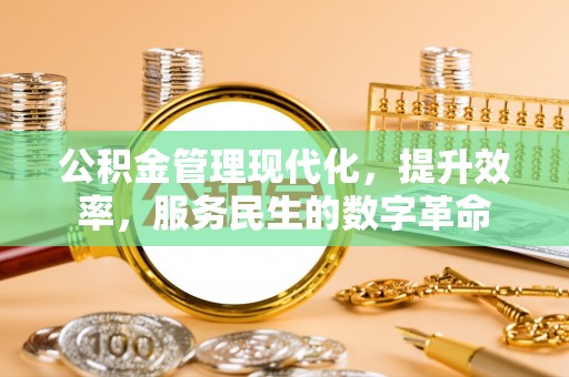 利通公积金管理现代化，提升效率，服务民生的数字革命