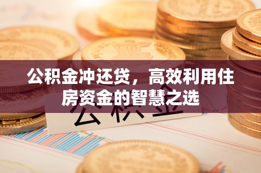 利通公积金冲还贷，高效利用住房资金的智慧之选