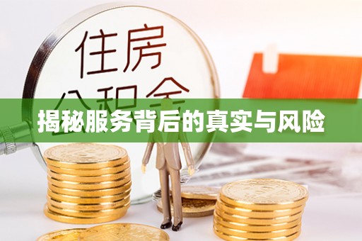 利通揭秘服务背后的真实与风险